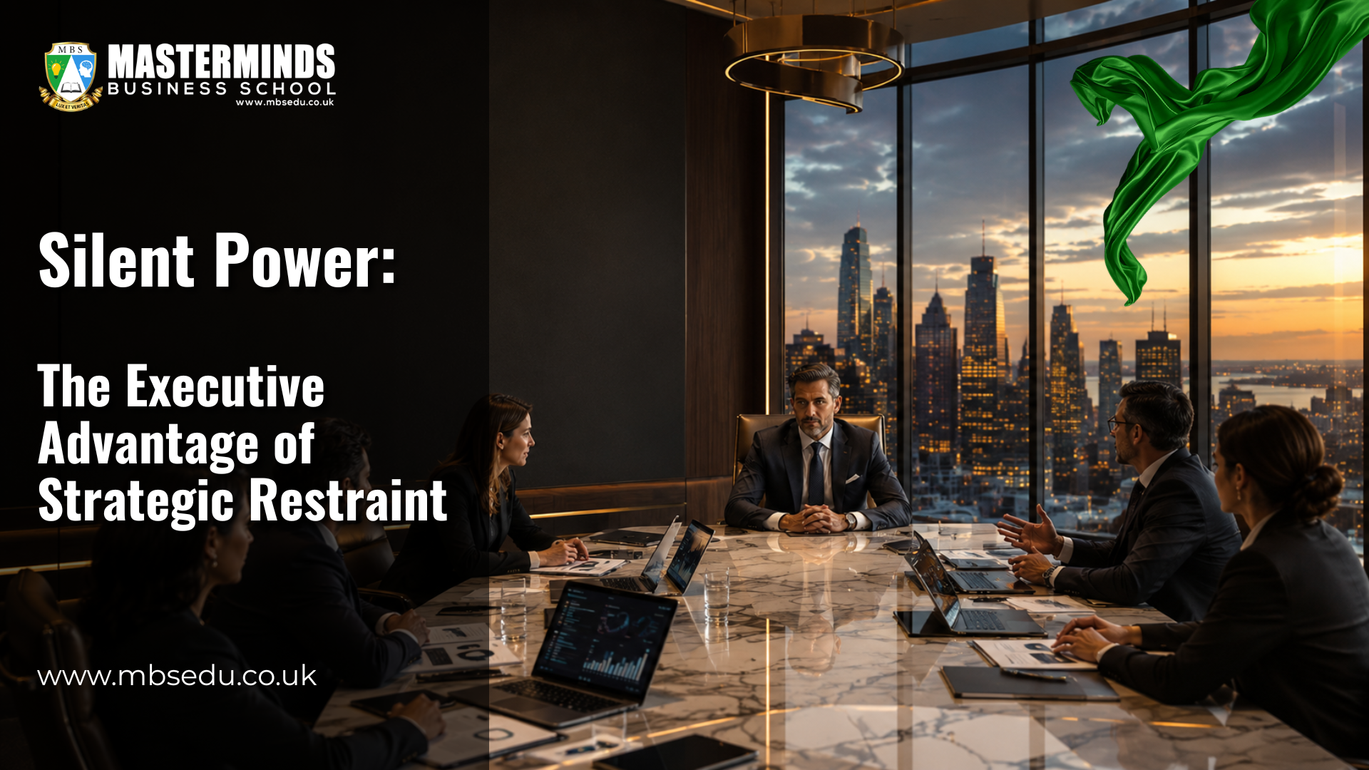 Silent Power: The Executive Advantage of Strategic Restraint